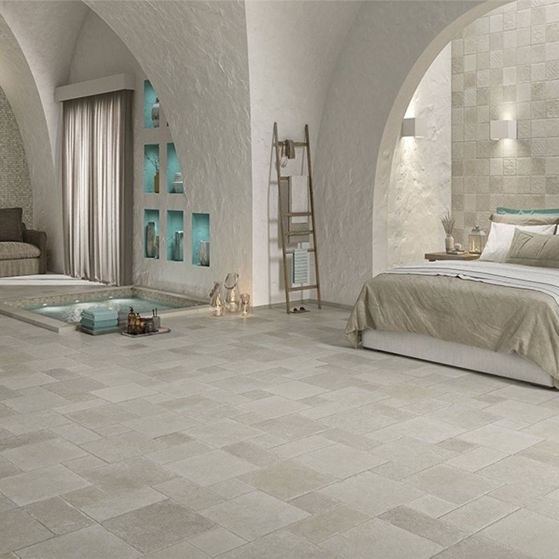 Effetto Pietra di Ostuni ETAPE Cote droite Avorio Grip 33x60 - CERDOMUS 80453 CERDOMUS - 1