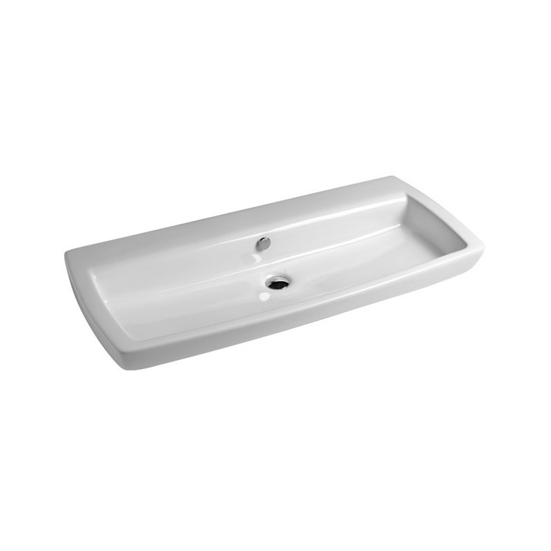 GSG  LAVABO BRIO 105 CM FIXATIONS SIMPLE TROU INCLUS