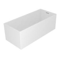 GSG VENUS FREISTEHENDE BADEWANNE IN ACRYL CM 170X75 VOLLSTÄNDIG MIT ABFALL UND ENTLADUNG