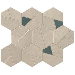 Boost Pro Cream Mosaik Hex Blue - Atlas Concorde A0QO CERAMICHE ATLAS CONCORDE - 1