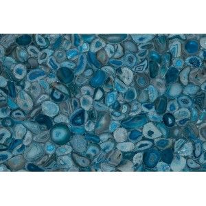 WANDERLUST WA  08 AGATA BLUE POLI AJUSTEE 120X278cm 6mm  - MIRAGE AQO2 MIRAGE - 1