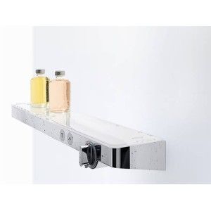 HANSGROHE  ShowerTablet Select Thermostatique 700 universal externe pour deux utilisateurs Bianco/cromo 13184400 HANSGROHE - 1