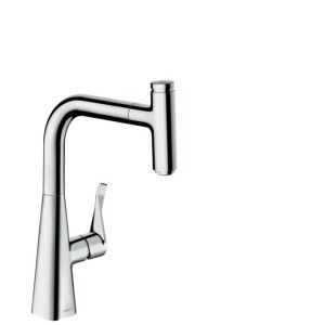 HANSGROHE  Metris Select Einhebel-Kuechenmixer 240 mit Ausziehauslauf 14857000 HANSGROHE - 1