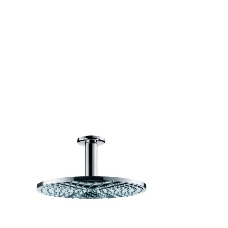 AXOR UNO Raindance S Douche de tete 240 1jet avec raccord plafond 27477000 HANSGROHE - 1