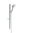 AXOR UNO Raindance Select S Set de douche 120 3jet EcoSmart 9 l/min avec barre 90 cm et porte-savon Cromo  27649000 HANSGROHE - 