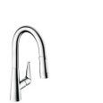 Talis S Single lever kitchen mixer 160 with pull-out spray  AX TALIS S 72815800 HANSGROHE - 1