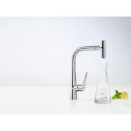 Talis Select S Single lever kitchen mixer 220 with pull-out spout AX TALIS SELECT 72822000 HANSGROHE - 1