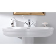 GSG TIME LAVABO DA APPOGGIO, SOSPESO O SU COLONNA MONOFORO CM 95 (SENZA FORO O TRE FORI SU RICHIESTA) FISSAGGI INCLUSI GSG  - 2