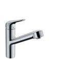 M42 M427-H150 Single lever kitchen mixer with pull-out spout AX 71814000 HANSGROHE - 1