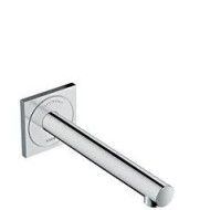 AXOR Uno Electronic basin mixer for concealed installation wall-mounted with spout 220 mm AX 45111000 HANSGROHE - 1