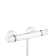 Ecostat - Thermostatic external shower mixer - matt white AX 13116700 HANSGROHE - 1
