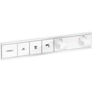 RainSelect - Termostatico ad incasso per 3 utenze - bianco opaco AX 15381700 HANSGROHE - 1
