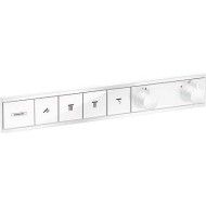 RainSelect - Termostatico ad incasso per 4 utenze - bianco opaco AX 15382700 HANSGROHE - 1