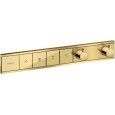 RainSelect - Module thermostatique pour solution encastree pour 4 fonctions- aspect dore poli AX 15382990 HANSGROHE - 1