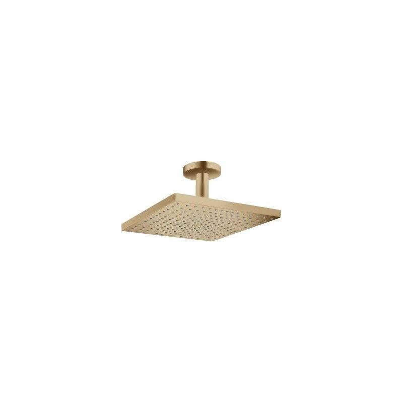 Raindance E - Douche de tete 300 1jet avec raccord plafond - bronze brosse AX 26250140 HANSGROHE - 1