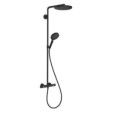 Raindance Select S - Showerpipe 240 1jet P avec mitigeur thermostatique - noir matt HG 27633670 HANSGROHE - 1