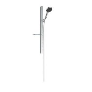 Rainfinity - Set de douche 130 3jet avec barre 90 cm et tablette  HG 27671000 HANSGROHE - 1