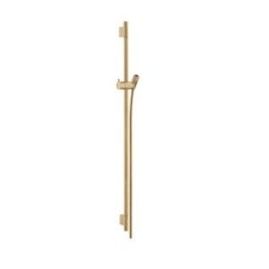 Unica - Barre de douche S Puro 90 cm avec flexible de douche - bronze brosse HG 28631140 HANSGROHE - 1