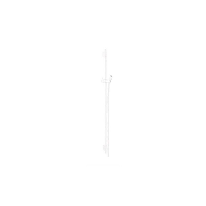 Unica - Barre de douche S Puro 90 cm avec flexible de douche - Blanc matt HG 28631700 HANSGROHE - 1
