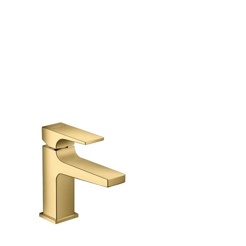 Metropol - Single lever basin mixer 100 with lever handle with push-open waste - brushed bronze HANSGROHE  32500140 HANSGROHE - 