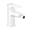 Metropol - Mitigeur bidet poignee manette avec bonde Push-Open- Blanc matt HANSGROHE  32520700 HANSGROHE - 1