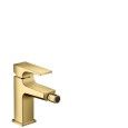 Metropol - Mitigeur bidet poignee manette avec bonde Push-Open- aspect dore poli HANSGROHE  32520990 HANSGROHE - 1
