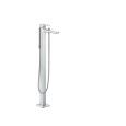Metropol - Single lever manual bath mixer floor-standing with lever handle - matt white HANSGROHE  32532700 HANSGROHE - 1