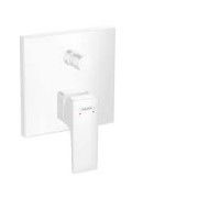 Metropol - Set de finition mitigeur bainpour solution encastree poignee manette - Blanc matt HANSGROHE  32545700 HANSGROHE - 1