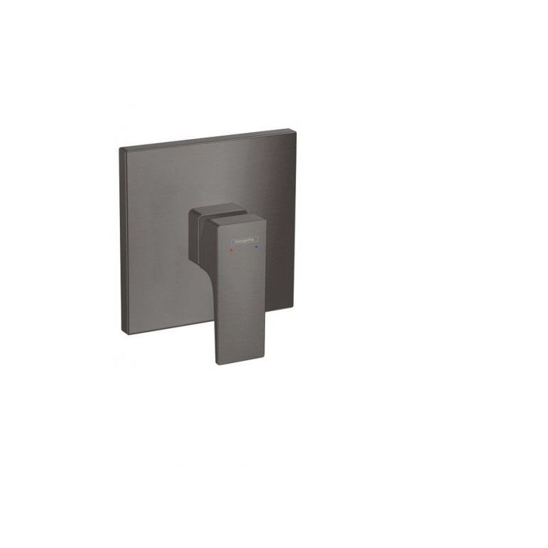 Metropol - Miscelatore monocomando doccia ad incasso con maniglia a leva - cromo nero satinato HANSGROHE  32565340 HANSGROHE - 1