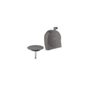 Exafill S - Set esterno erogazione vasca, set scarico e troppopieno - cromo nero satinato HG 58117340 HANSGROHE - 1
