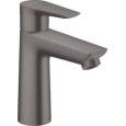 Talis E - Einhebel-Waschtischmischer 110 mit Zugstangen-Ablaufgarnitur - Brushed Black Chrome HG 71710340 HANSGROHE - 1