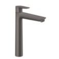 Talis E - Single lever basin mixer 240 with Pop-up waste set - Brushed Black Chrome HG 71716340 HANSGROHE - 1