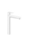 Talis E - Single lever basin mixer 240 with Pop-up waste set - matt white HG 71716700 HANSGROHE - 1