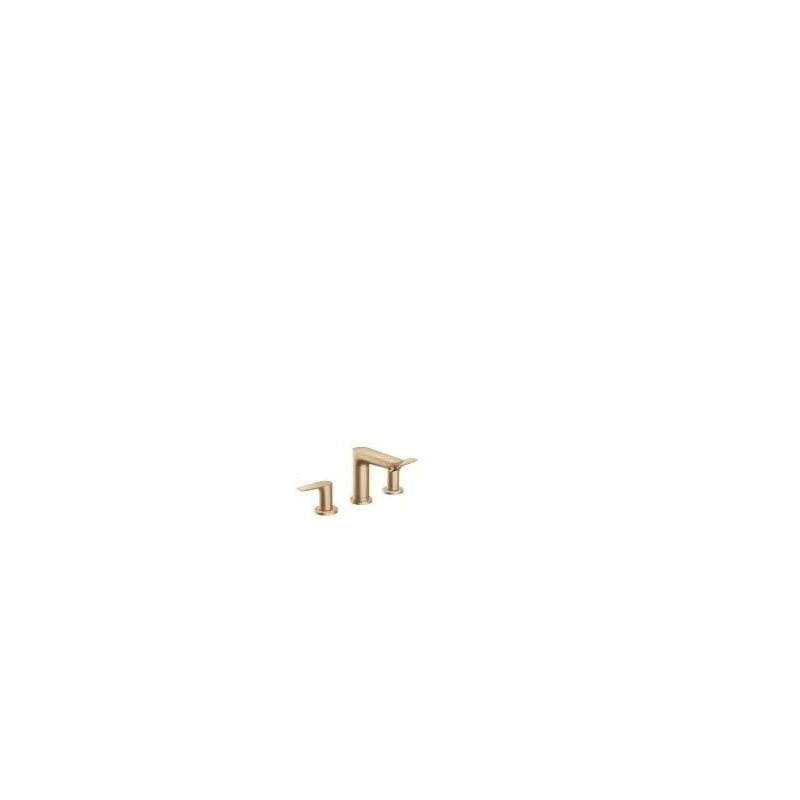 Talis E - Melangeur de lavabo 3 trous  avec tirette et vidage - bronze brosse HG 71733140 HANSGROHE - 1