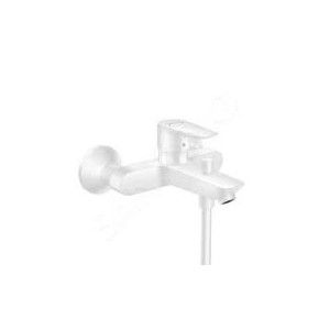 Talis E - Single lever manual bath mixer for exposed installation - matt white HG 71740700 HANSGROHE - 1