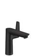 Talis E - Single lever basin mixer 150 with Pop-up waste set - matt black HG 71754670 HANSGROHE - 1