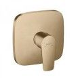 Talis E - Single lever manual shower mixer for concealed installation - brushed bronze HG 71765140 HANSGROHE - 1