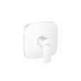 Talis E - Single lever manual shower mixer for concealed installation - matt white HG 71765700 HANSGROHE - 1