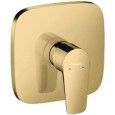 Talis E - Single lever manual shower mixer for concealed installation - polished gold-optic HG 71765990 HANSGROHE - 1