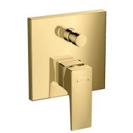 Metropol - Set de finition mitigeur bainpour solution encastree poignee manette - aspect dore poli HANSGROHE  32545990