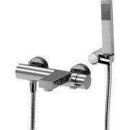 Rock Mélangeur bain  douche avec déviateur sans set de douche Paffoni RO 022CR RUBINETTERIA PAFFONI - 1