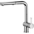 Rock One hole Sink Mxer with swivelling spout con doccia estraibile (2 getti) in ABS Paffoni RO 285CR RUBINETTERIA PAFFONI - 1