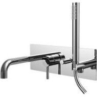 Light miscelatore incasso vasca/doccia (2 uscite) Cromo -  Paffoni LIG 001CR RUBINETTERIA PAFFONI - 1