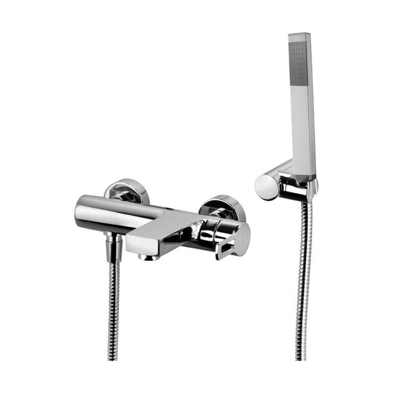Ringo - West Mélangeur bain  douche avec déviateur Cromo -  Paffoni RIN 023CR RUBINETTERIA PAFFONI - 1