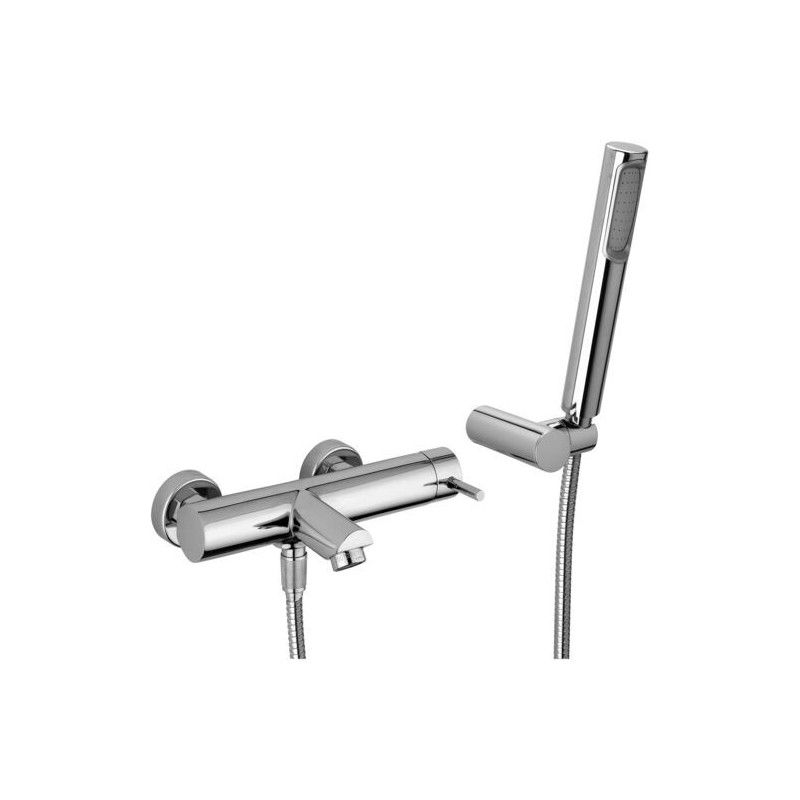 Stick Mélangeur bain  douche avec déviateur  Cromo -  Paffoni SK 023CR RUBINETTERIA PAFFONI - 1