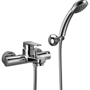 Sly Bath Shower Mixer with diverter Cromo -  Paffoni SY 026CR RUBINETTERIA PAFFONI - 1