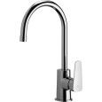 Sly miscelatore lavello monoforo con canna orientabile Cromo -  Paffoni SY 181CR RUBINETTERIA PAFFONI - 1