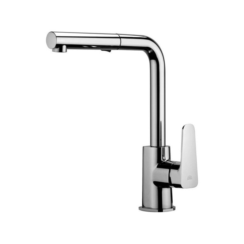Sly One hole Sink Mxer with swivelling spout Cromo -  Paffoni SY 285CR RUBINETTERIA PAFFONI - 1