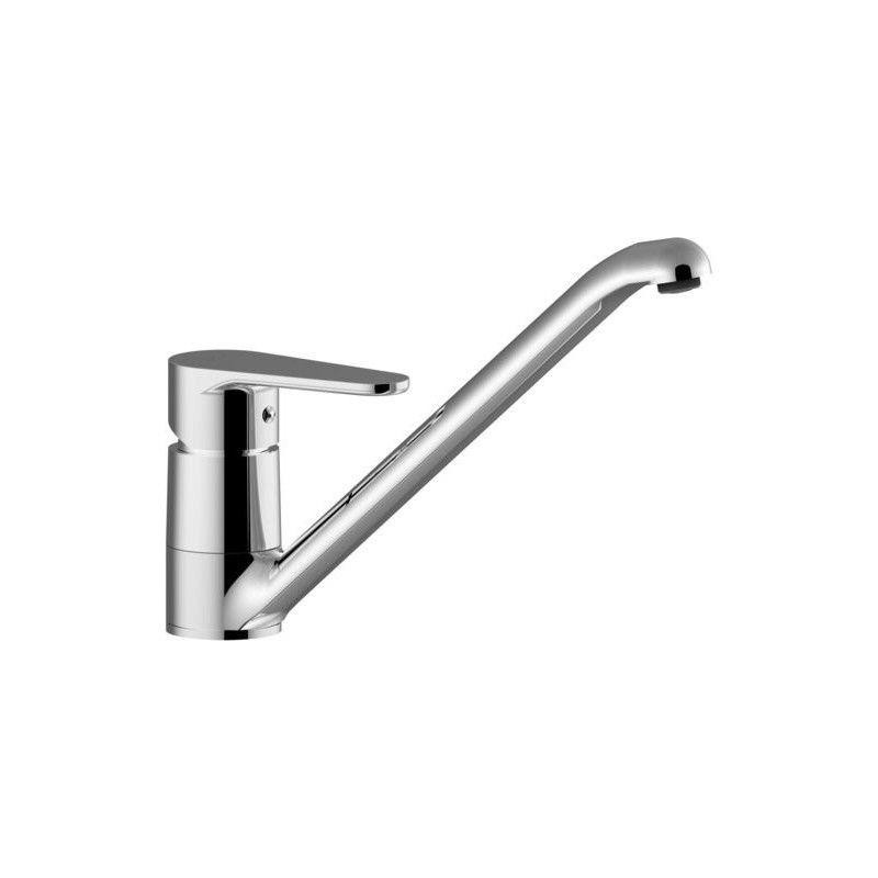 Green Einloch-Spülenmischer mit schwenkbarem Auslauf  Cromo -  Paffoni GR 182CR RUBINETTERIA PAFFONI - 1