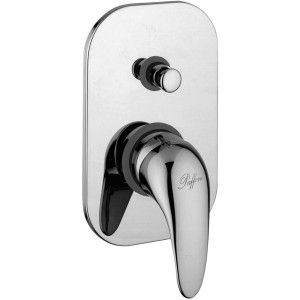 Nettuno Due Built-in shower mixer (2 uscite) Cromo -  Paffoni ND 015CR RUBINETTERIA PAFFONI - 1